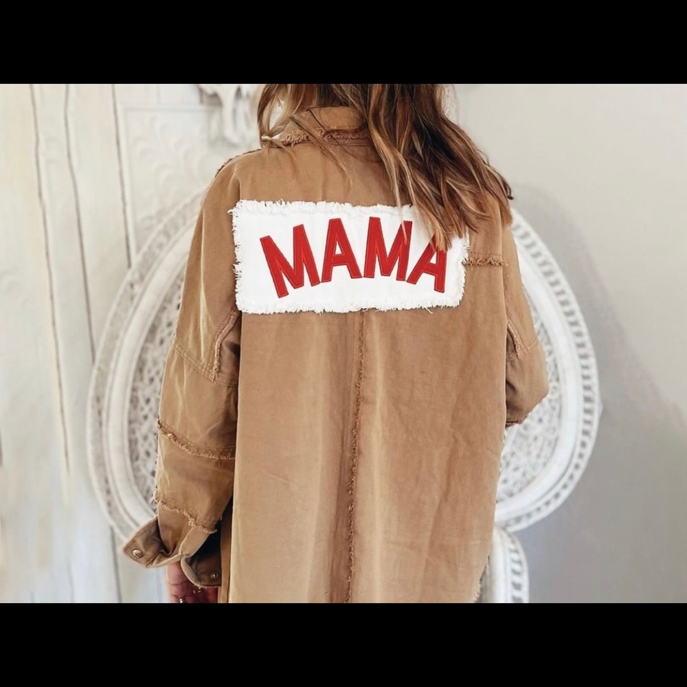 MAMA button up shaket